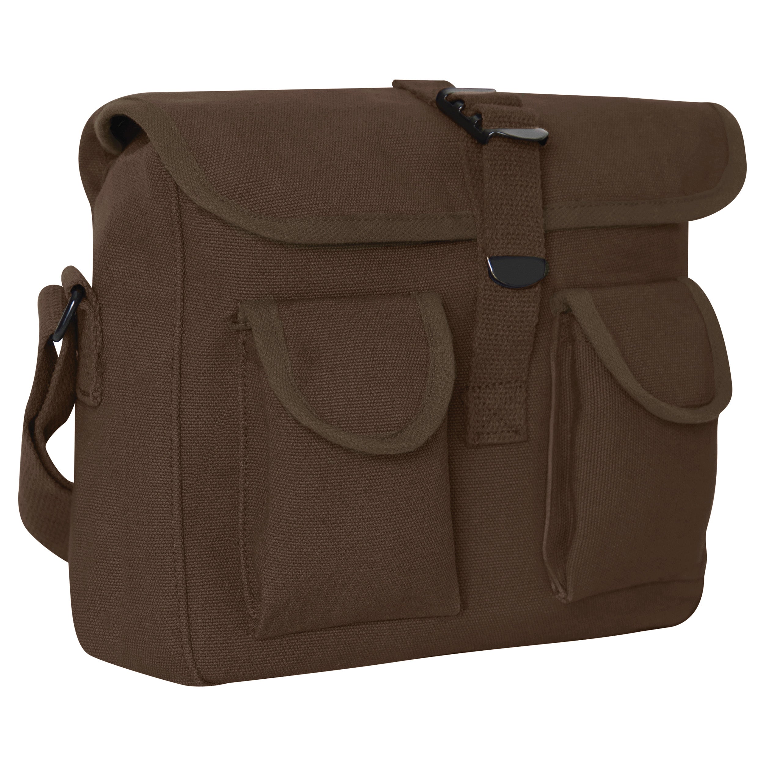 Rothco Canvas Ammo Shoulder Bag - Color : Earth Brown