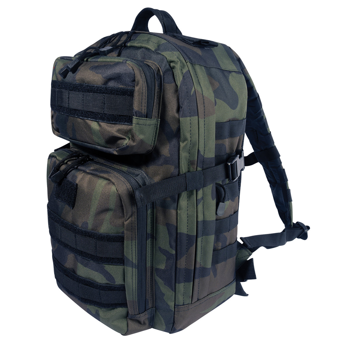 Rothco Fast Mover Tactical Backpack - Color : Midnight Woodland Camo