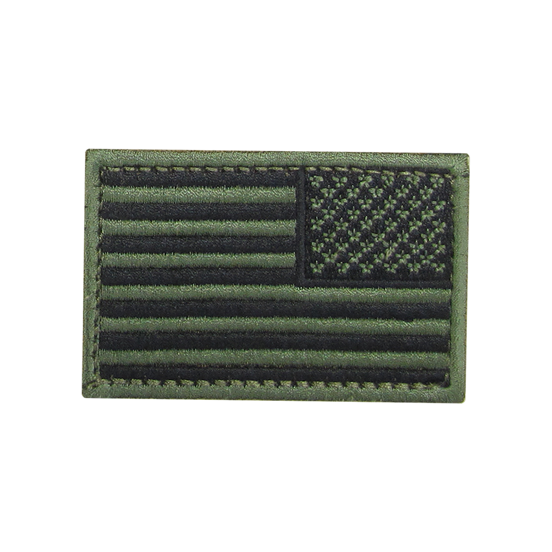 Écusson Condor — Reversed Flag Patch — Vert olive / 6 pièces
