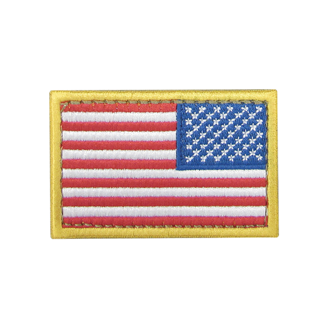 Écusson Condor — Reversed Flag Patch — Rouge / blanc / bleu / 6 pièces