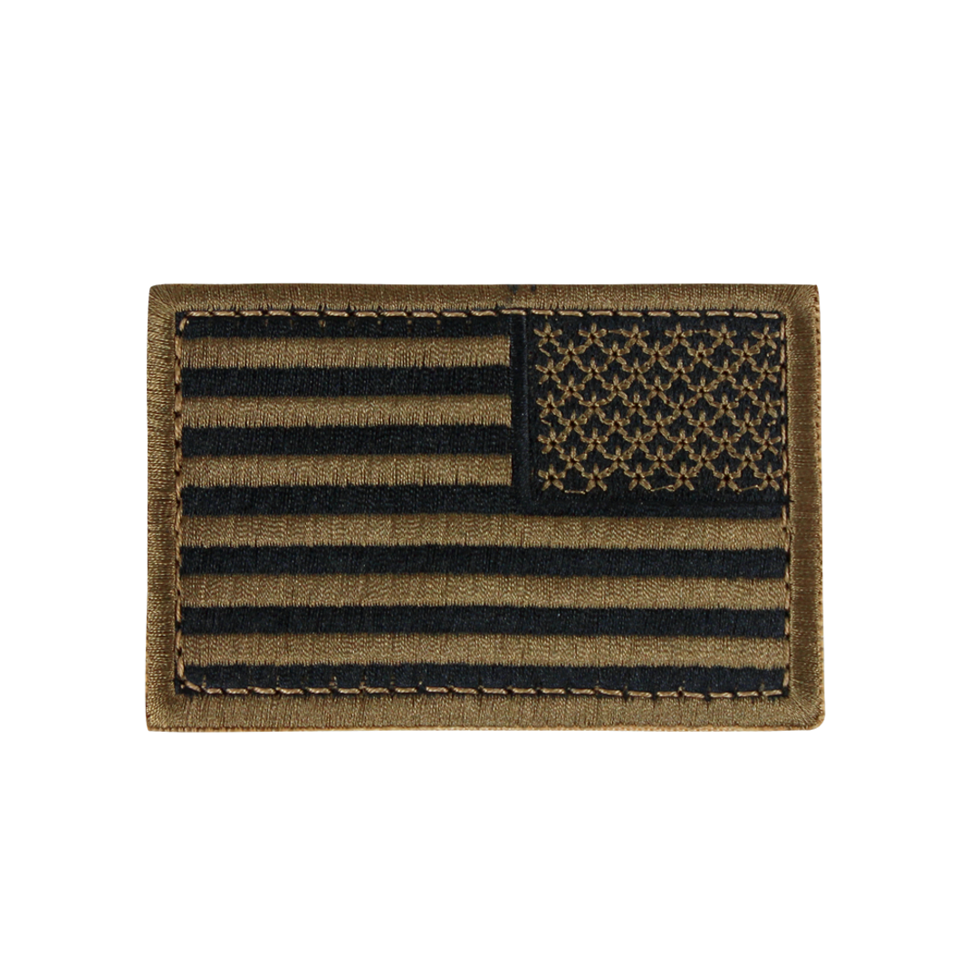 Écusson Condor — Reversed Flag Patch — Brun coyote / 6 pièces