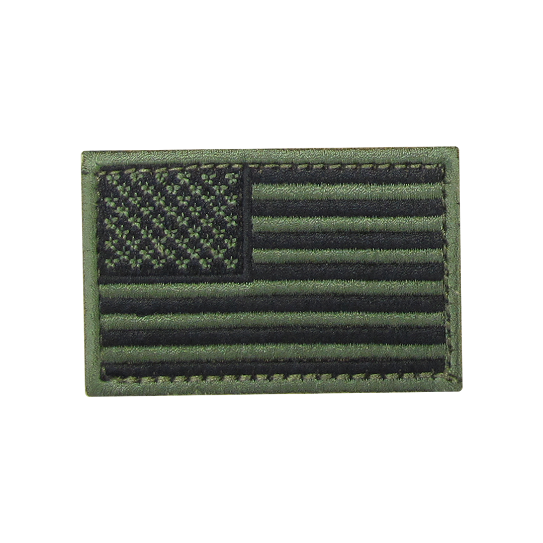 Écusson Condor — US Flag Patch — Vert olive / 6 pièces