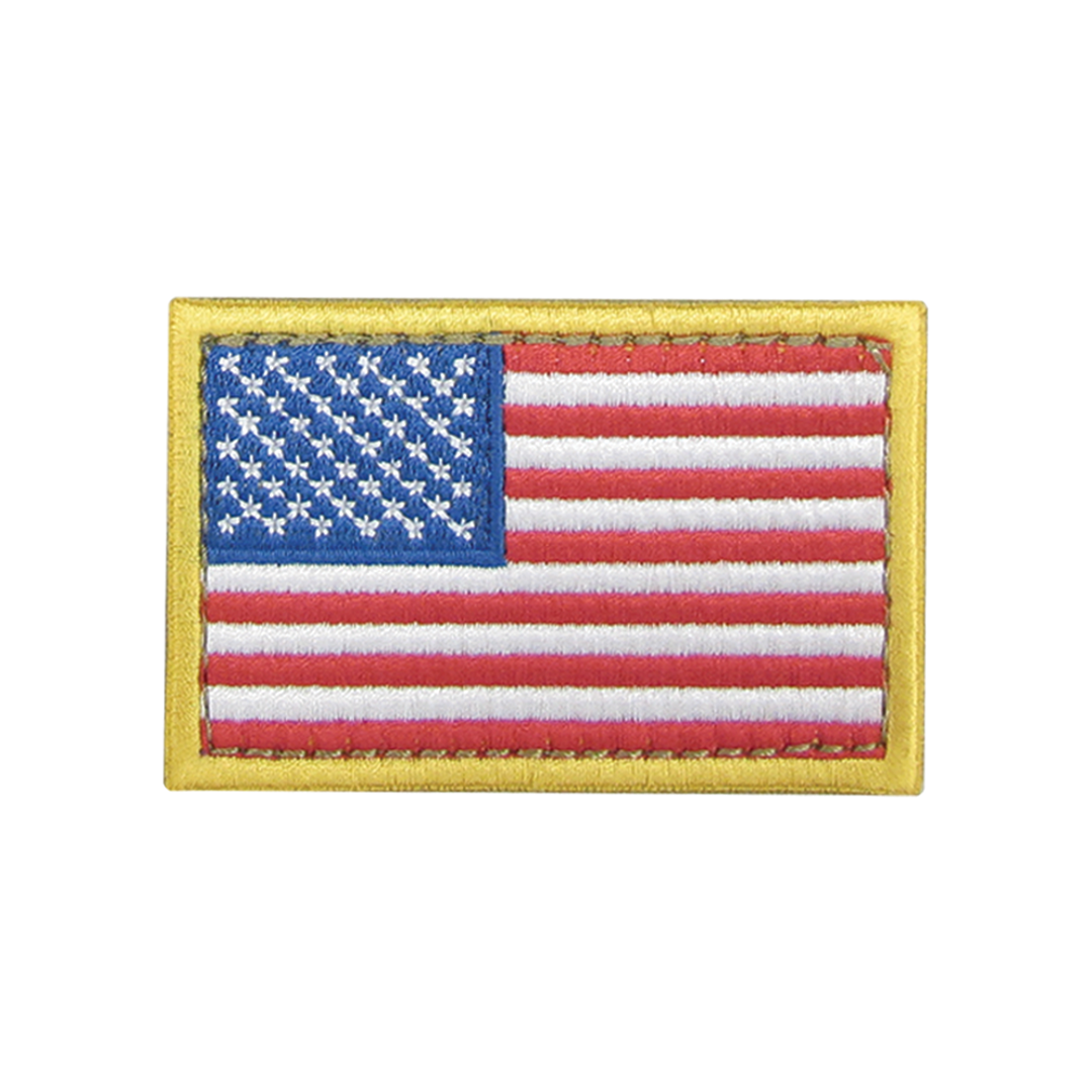 Écusson Condor — US Flag Patch — Rouge / blanc / bleu / 6 pièces