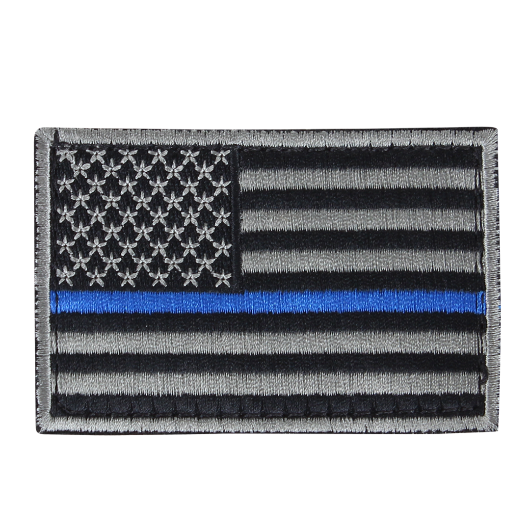 Écusson Condor — US Flag Patch — Thin Blue Line / 6 pièces