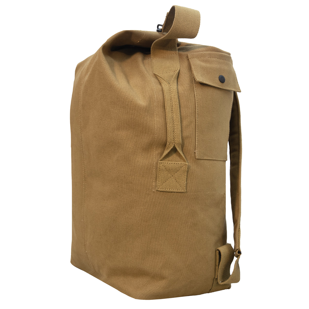 Rothco Nomad Canvas Duffle Backpack - Color : Coyote Brown