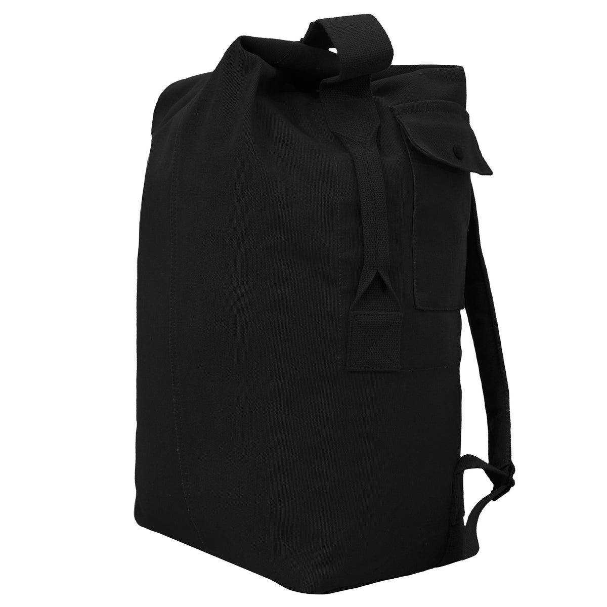 Rothco Nomad Canvas Duffle Backpack - Color : Black