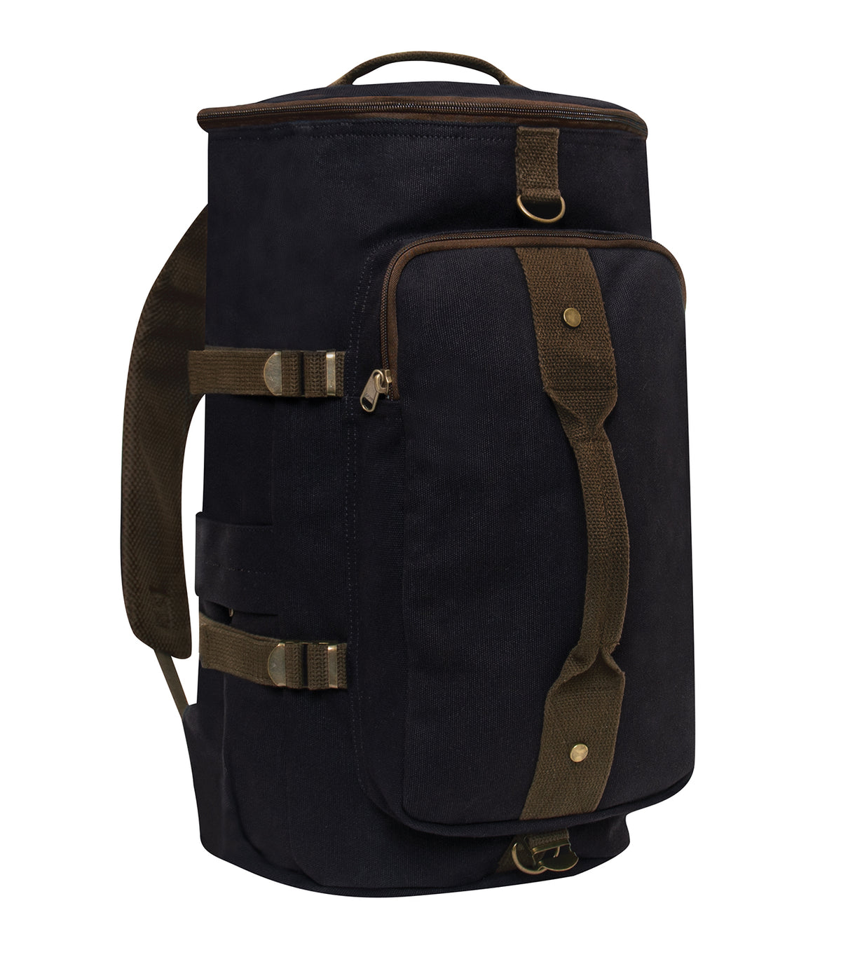 Rothco Convertible Canvas Duffle / Backpack - 19 Inches - Color : Black