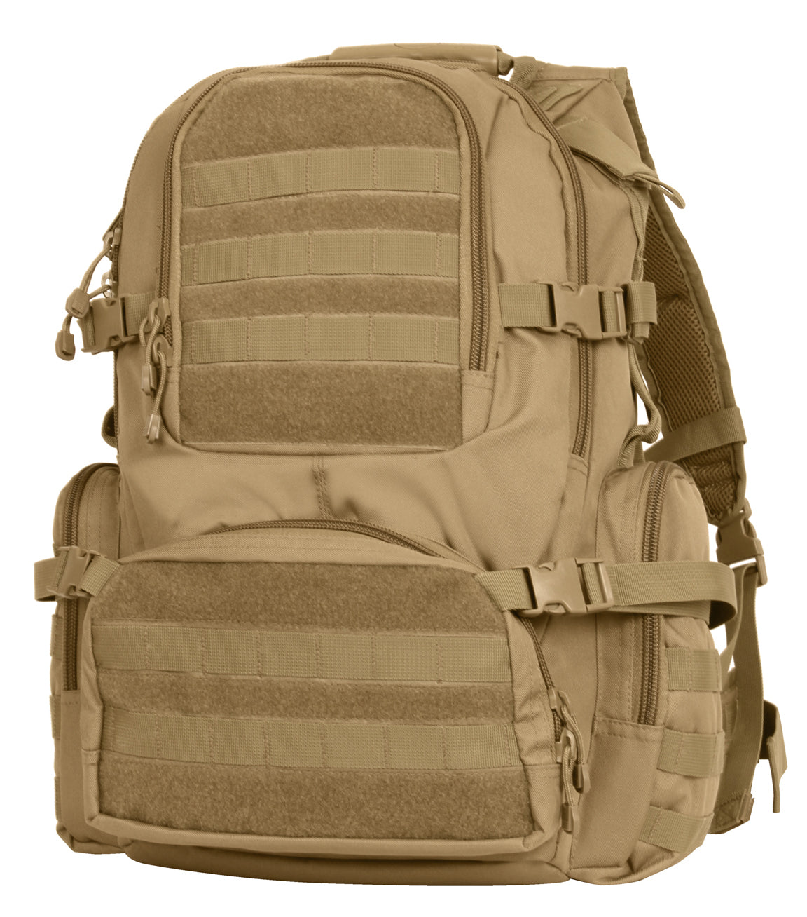 Rothco Multi-Chamber MOLLE Assault Pack - Color : Coyote Brown