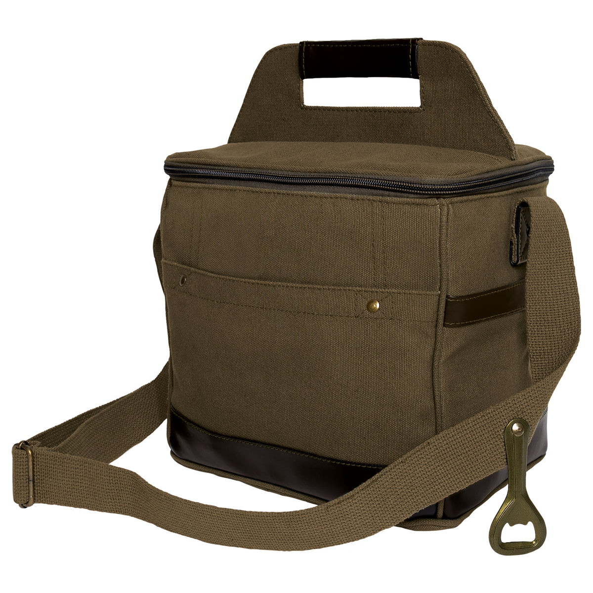 Rothco Canvas Insulated Cooler Bag - Color : Olive Drab