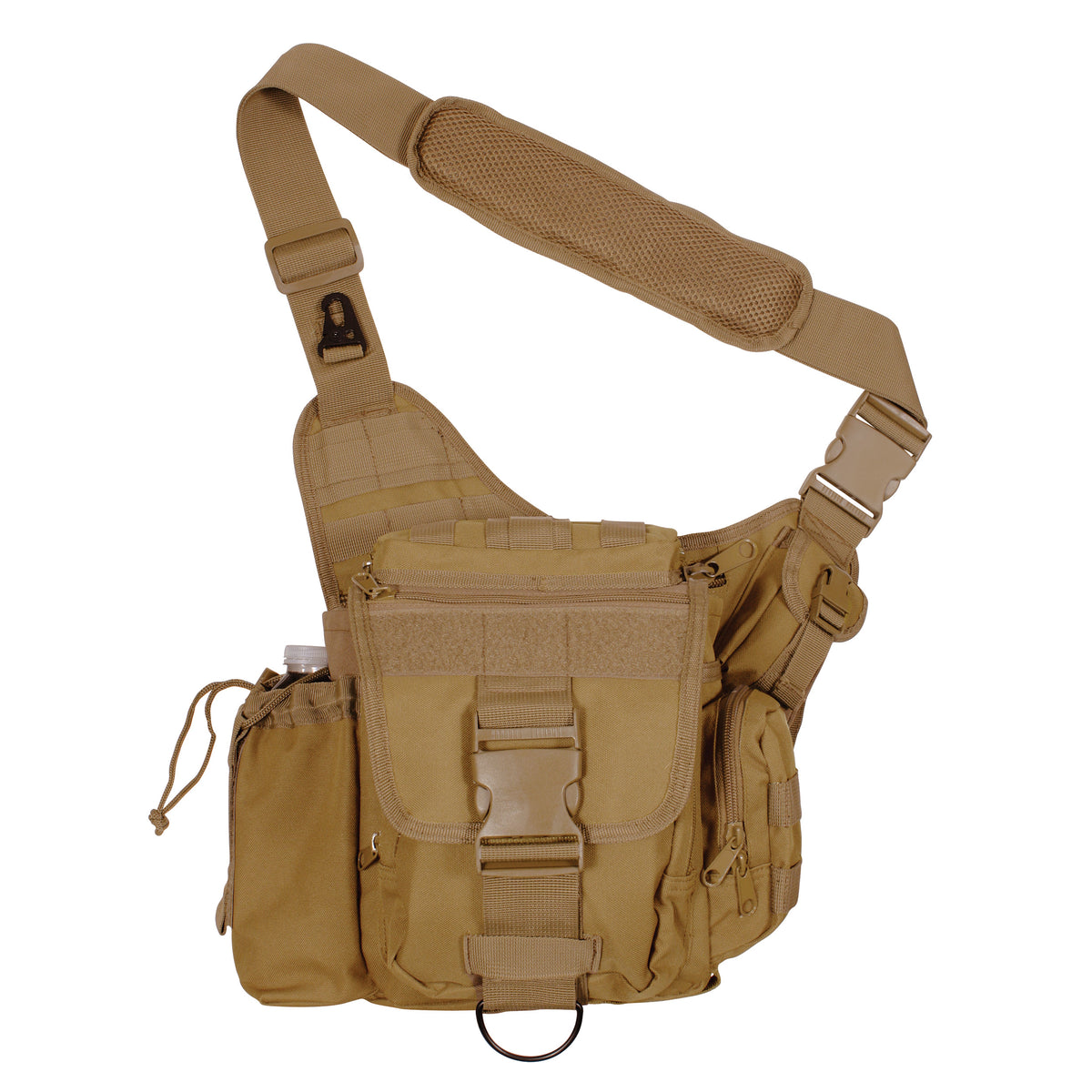 Rothco Advanced Tactical Crossbody Bag - Color : Coyote Brown