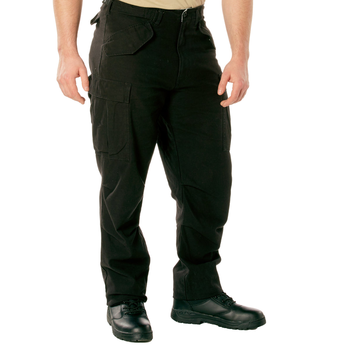 Rothco Vintage M-65 Field Pant - Color : Black, Size : 2XL