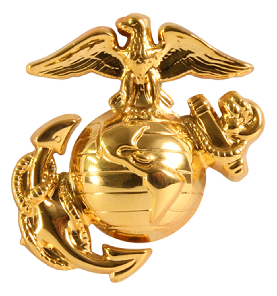 Rothco U.S.M.C. Cap Pin - Color : Gold