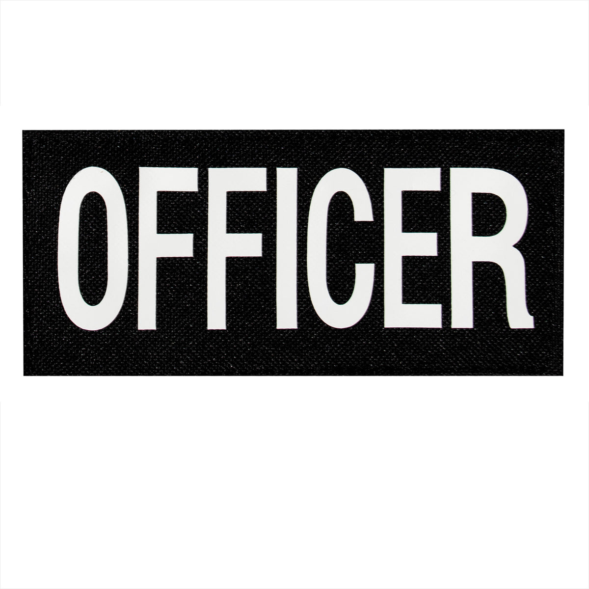 Rothco Officer Patch With Hook Back - Size : L