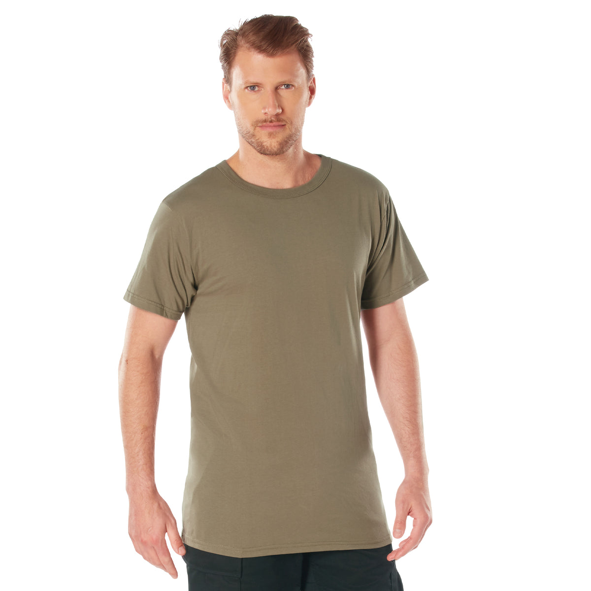 Rothco Solid Color 100% Cotton T-Shirt - Color : AR 670-1 Coyote Brown, Size : 3XL