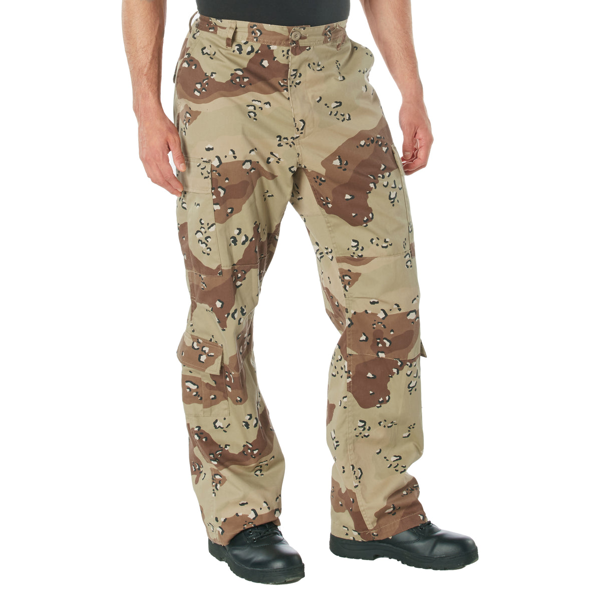 Rothco Vintage Paratrooper Cargo Fatigue Pants - Color : 6-Color Desert Camo, Size : 2XL