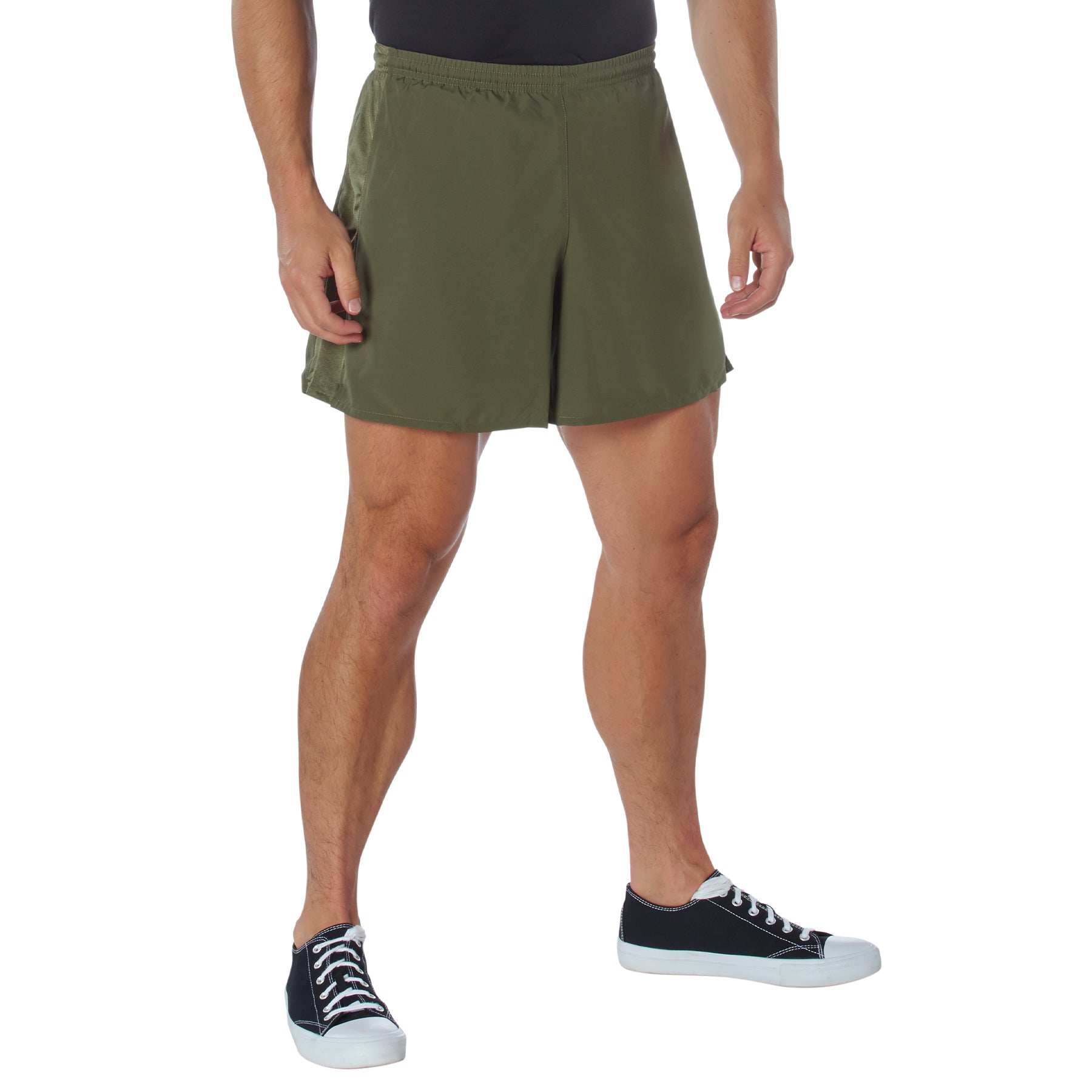Rothco Physical Training PT Shorts - Color : Olive Drab, Size : 3XL