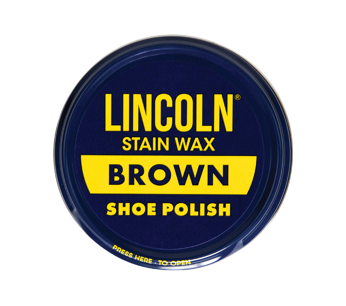 Lincoln U.S.M.C. Stain Wax Shoe Polish - Color : Brown