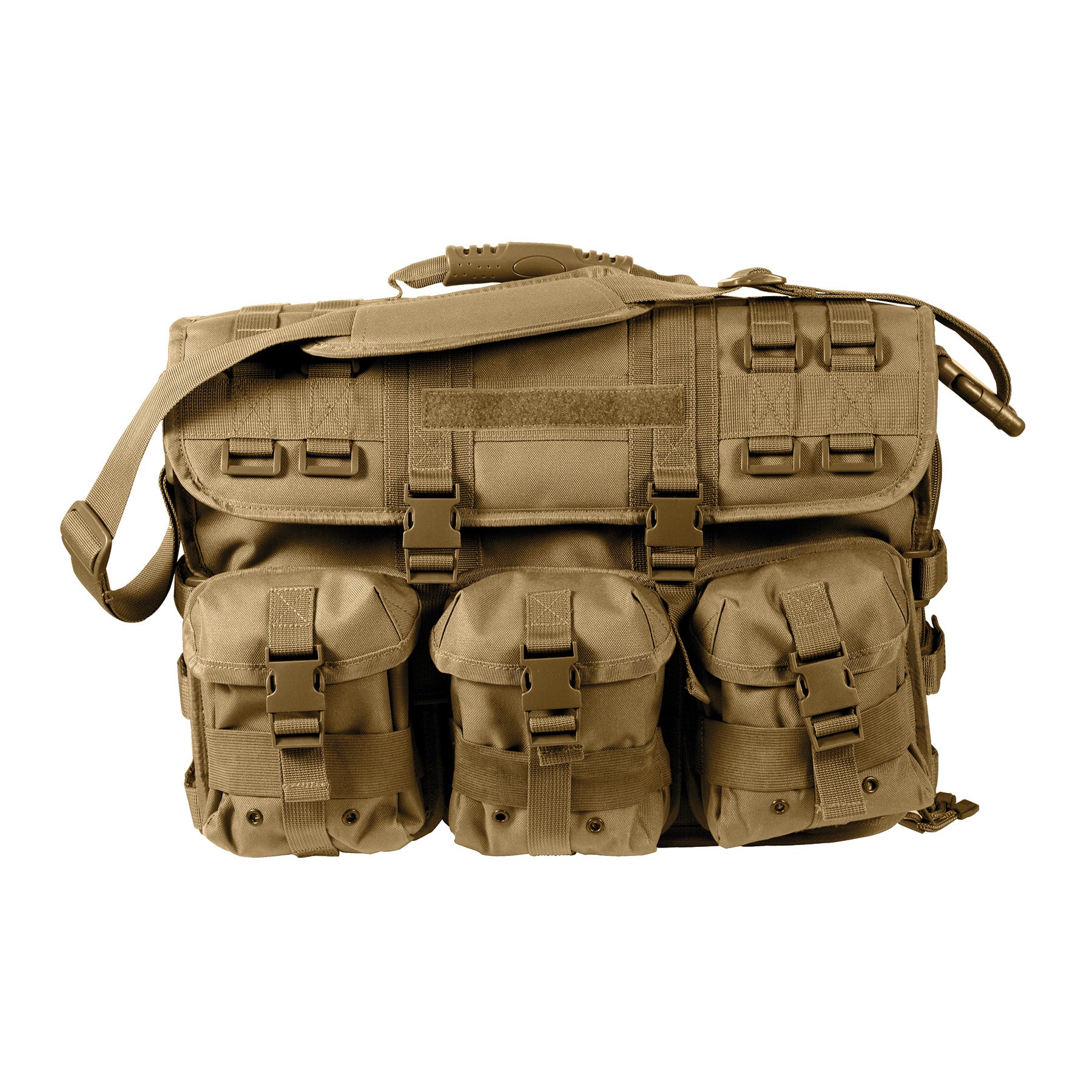 Rothco MOLLE Tactical Laptop Briefcase - Color : Coyote Brown