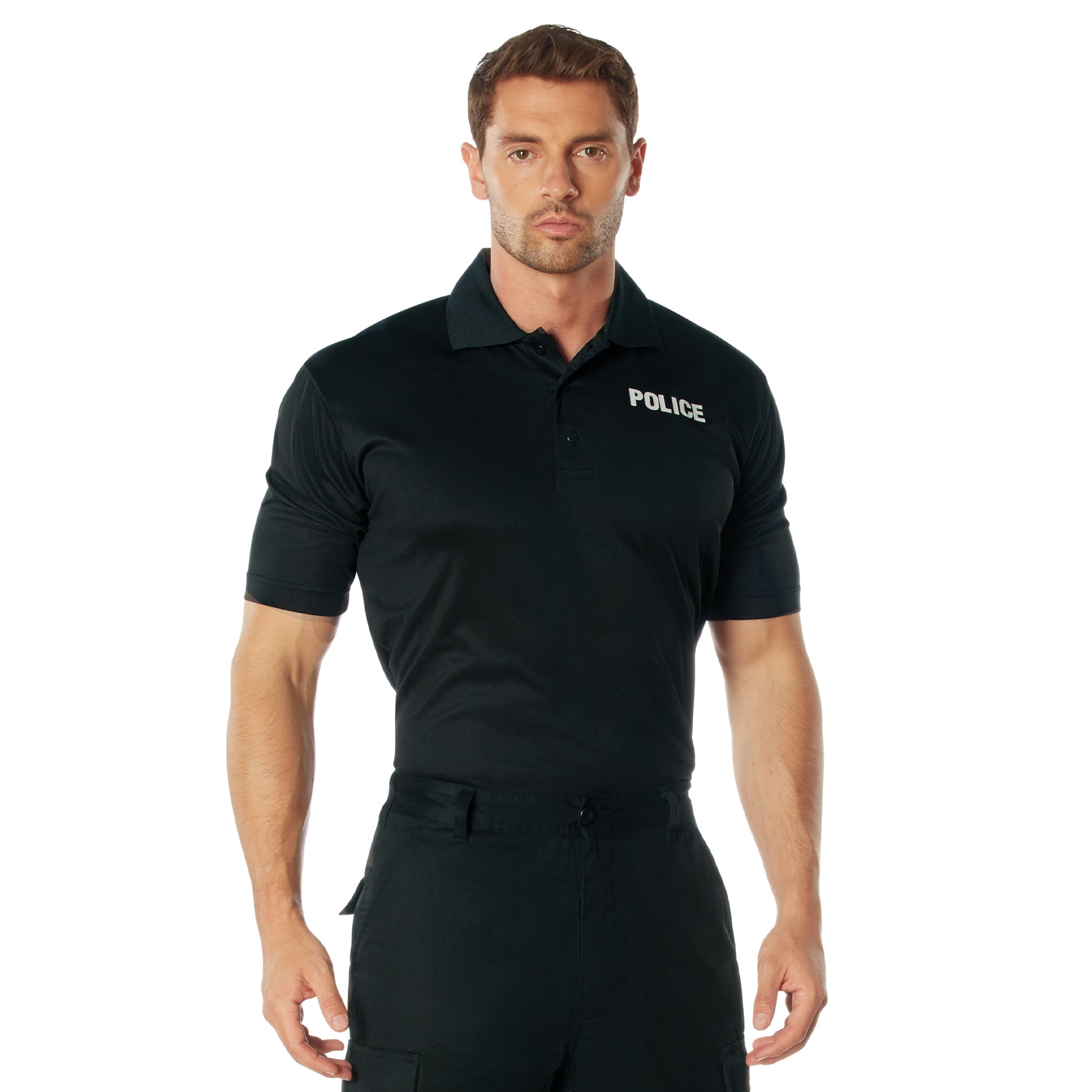 Rothco Moisture Wicking Police Polo Shirt - Size : 3XL