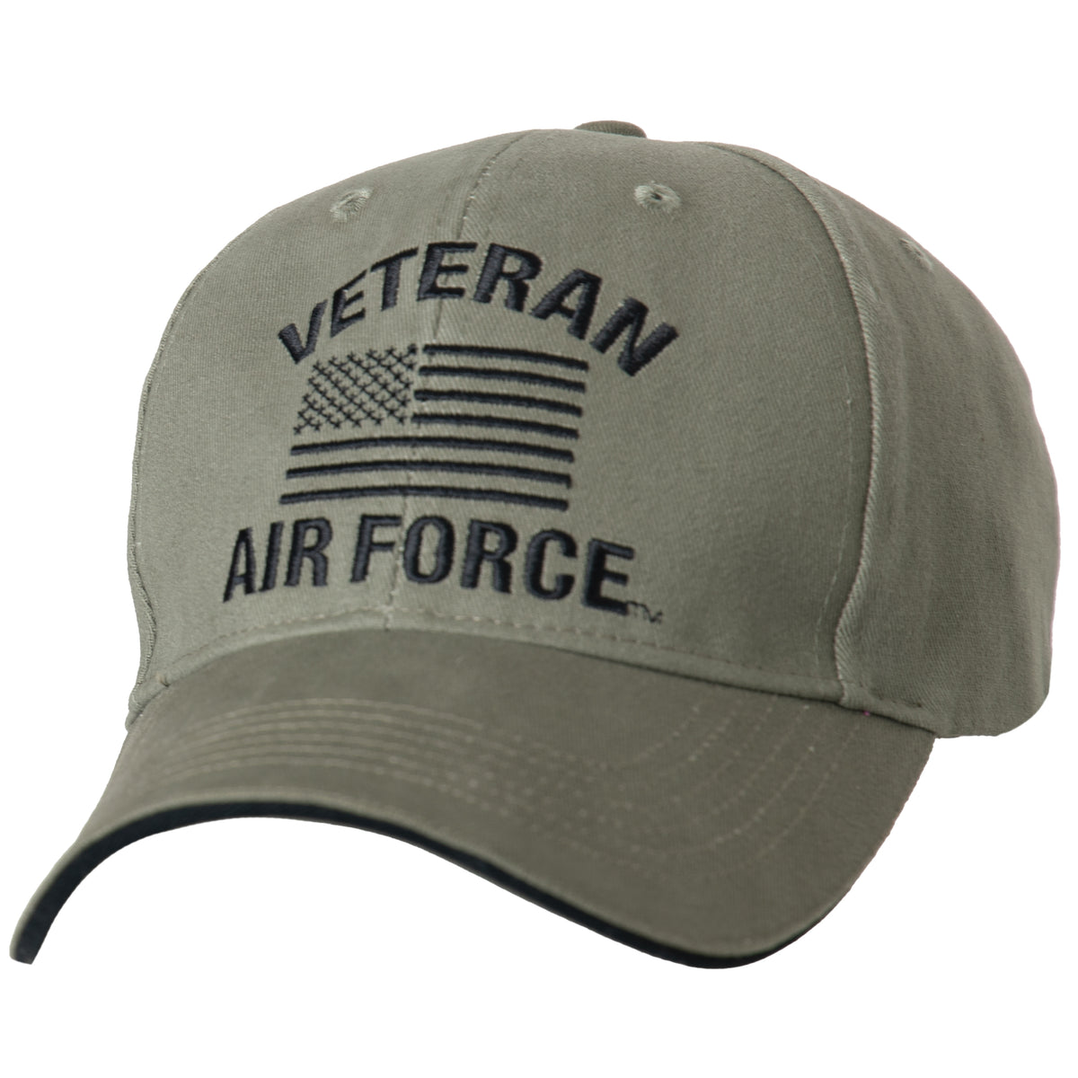 Rothco Vintage Veteran Low Profile Cap - Emblem : Air Force