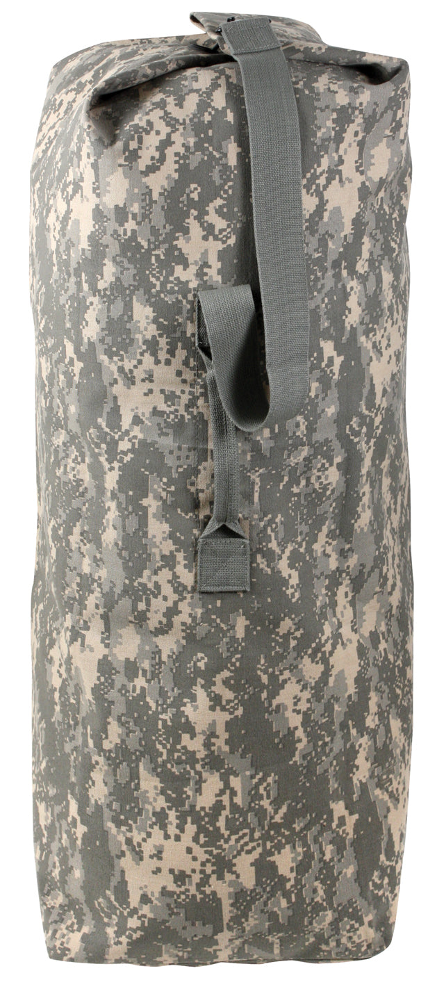 Rothco Heavyweight Top Load Canvas Duffle Bag - Color : ACU Digital Camo, Size : 25" x 42"