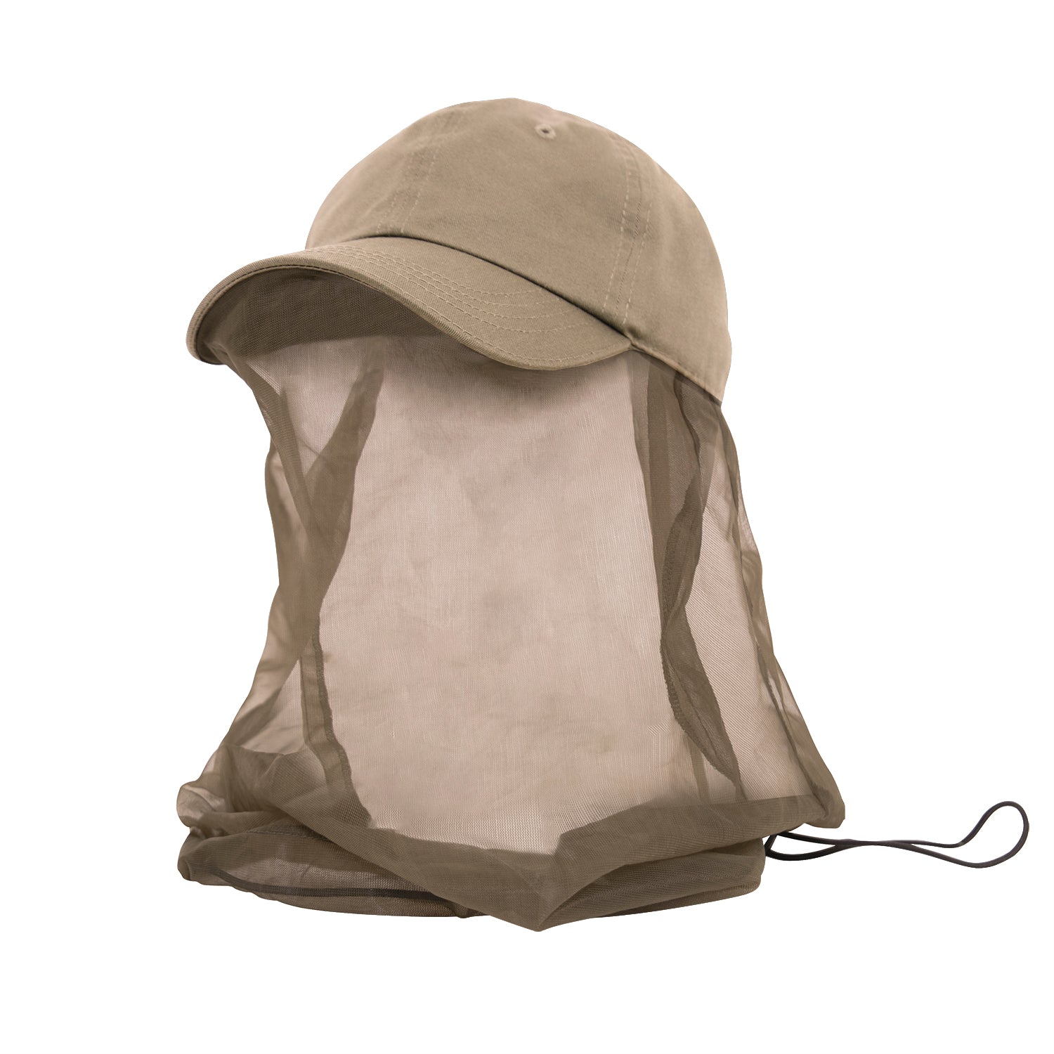 Rothco Operator Cap With Mosquito Net - Color : Khaki