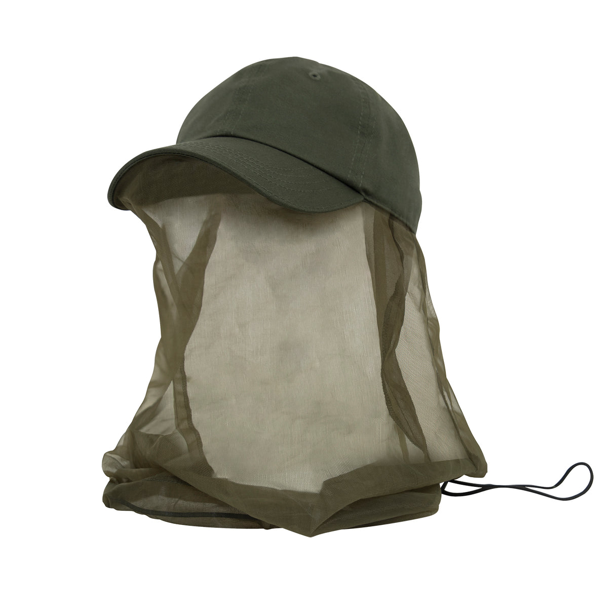 Rothco Operator Cap With Mosquito Net - Color : Olive Drab
