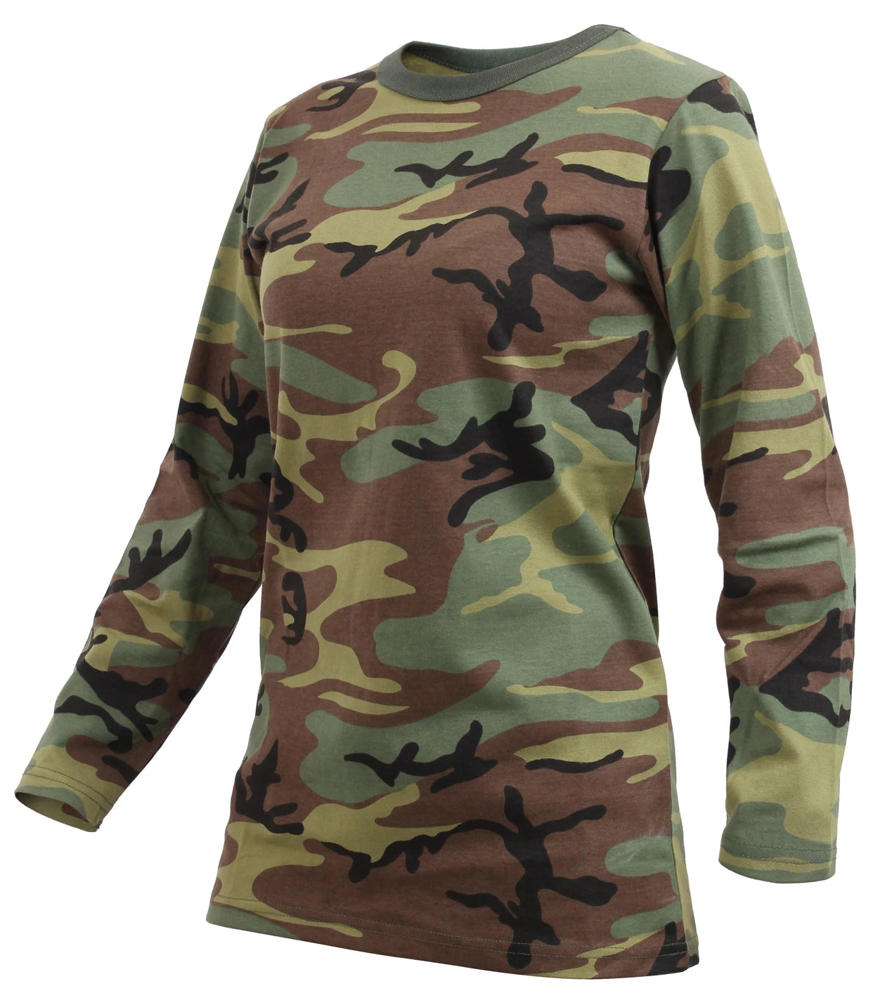 Rothco Womens Long Sleeve Camo T-Shirt - Size : 2XL