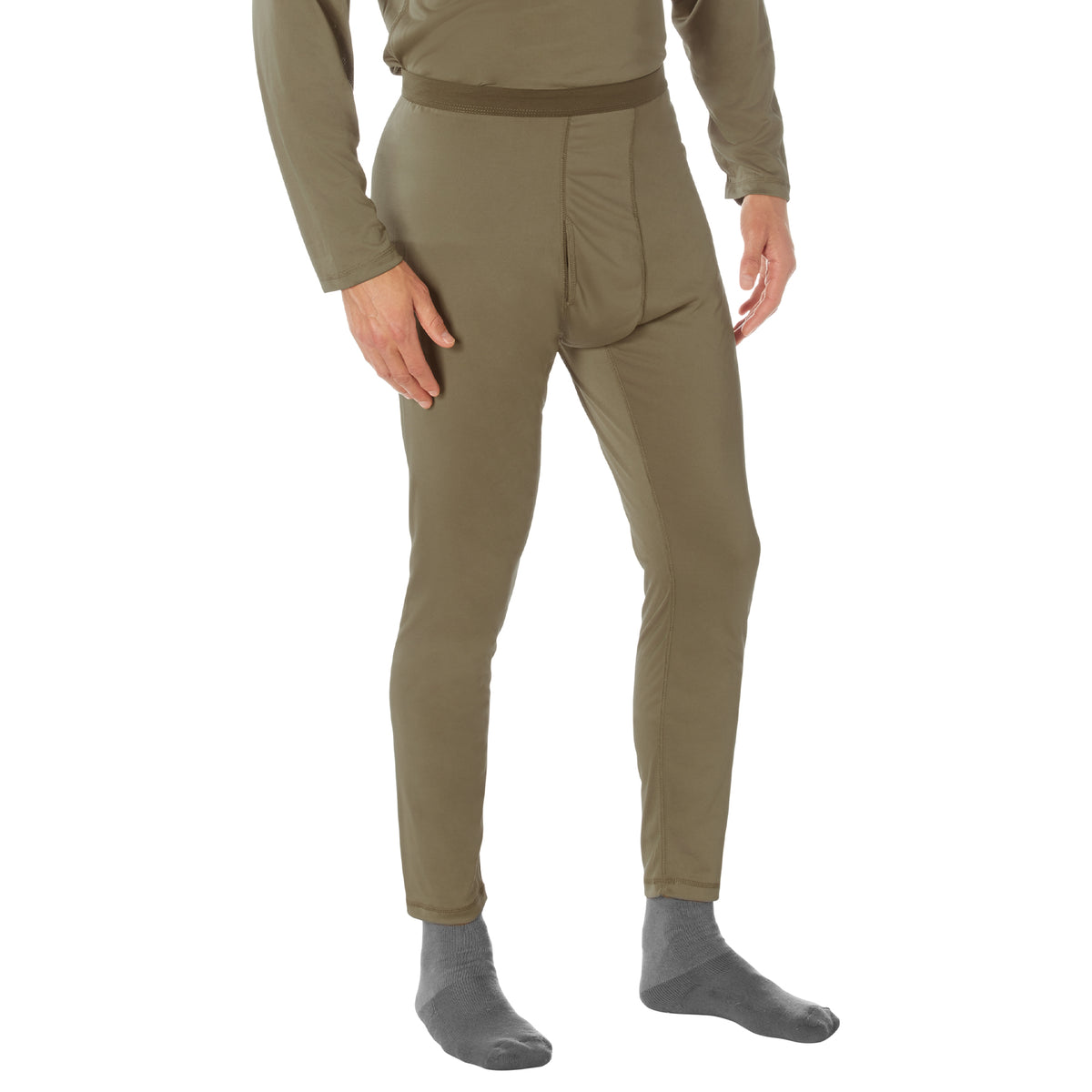 Rothco ECWCS Gen III Silk Weight Bottoms - Color : AR 670-1 Coyote Brown, Size : 2XL