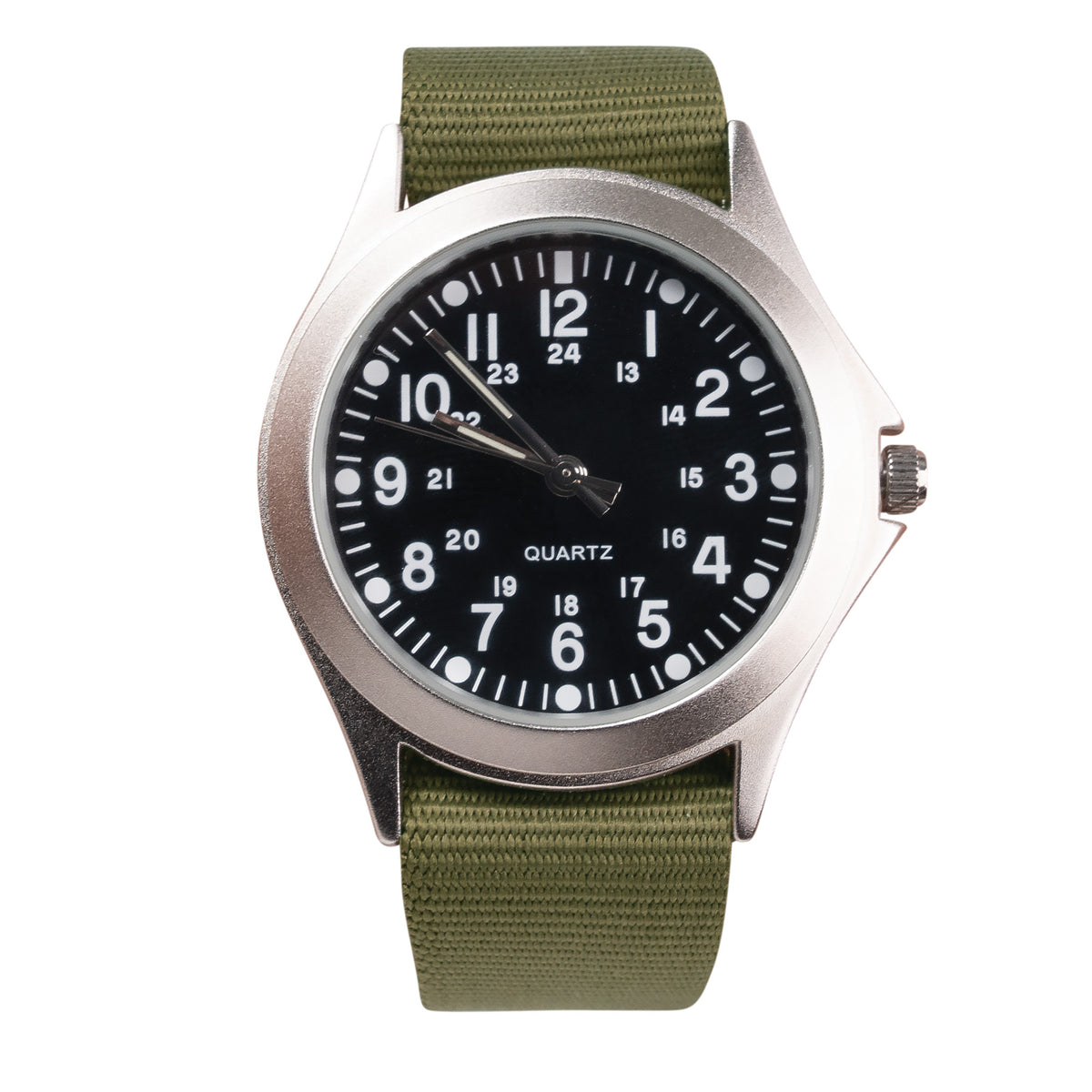 Rothco Military Style Quartz Watch - Color : Olive Drab