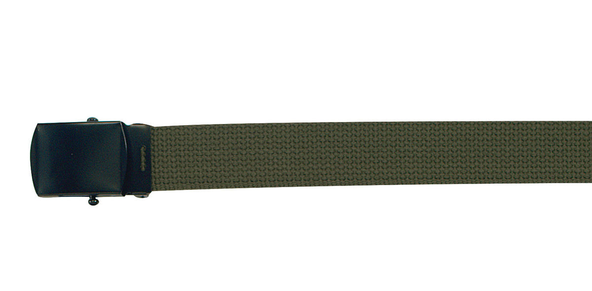 Rothco Web Belt with Buckle - Color : Olive Drab, Length : 54 Inches