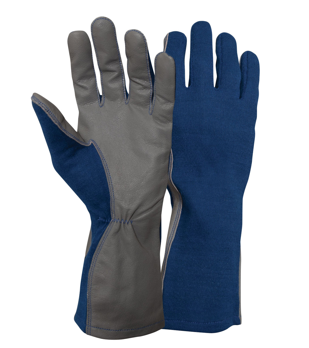 G.I. Nomex Flight Gloves - Color : Navy Blue, Size : 7