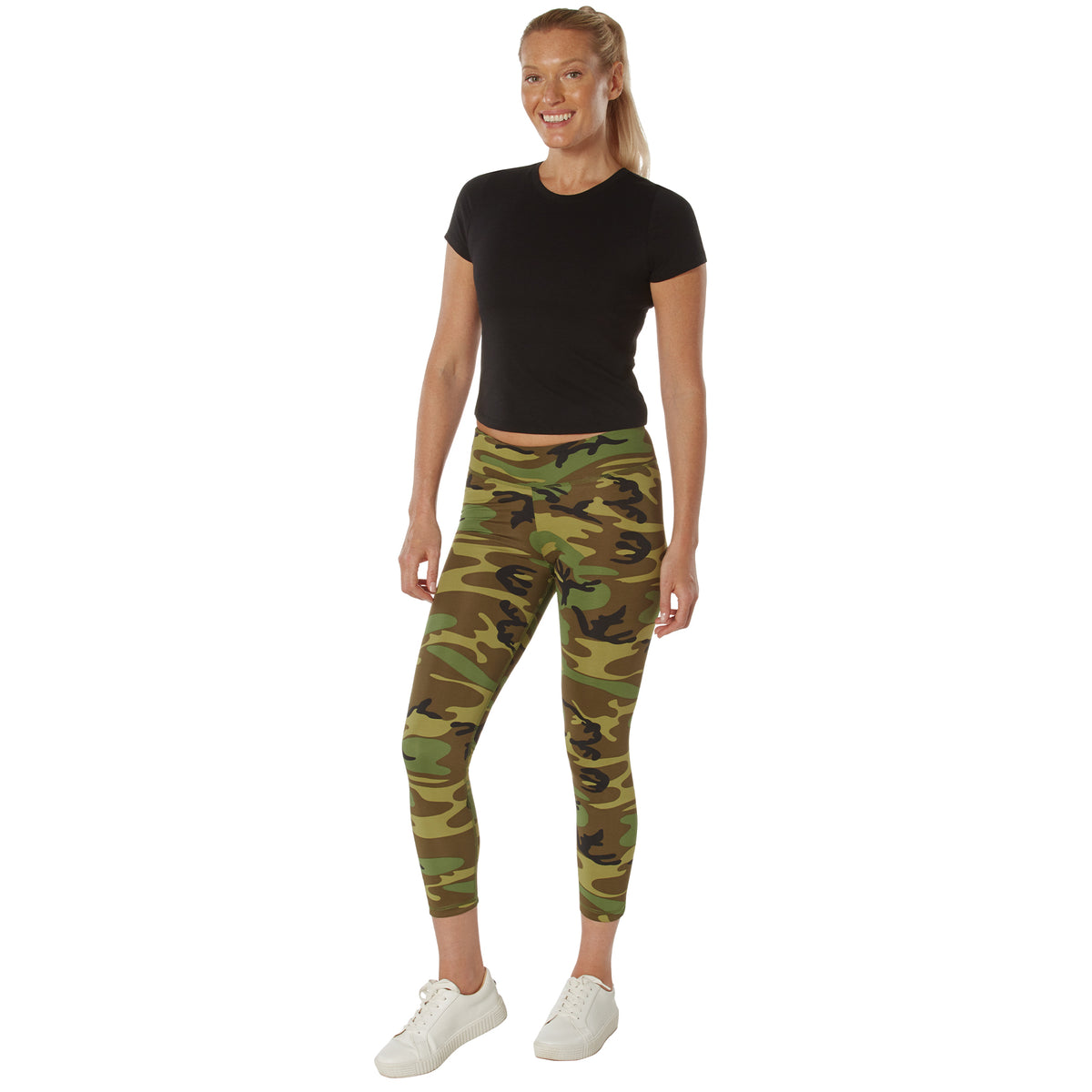 Rothco Womens Camo Performance Workout Leggings - Size : 2XL