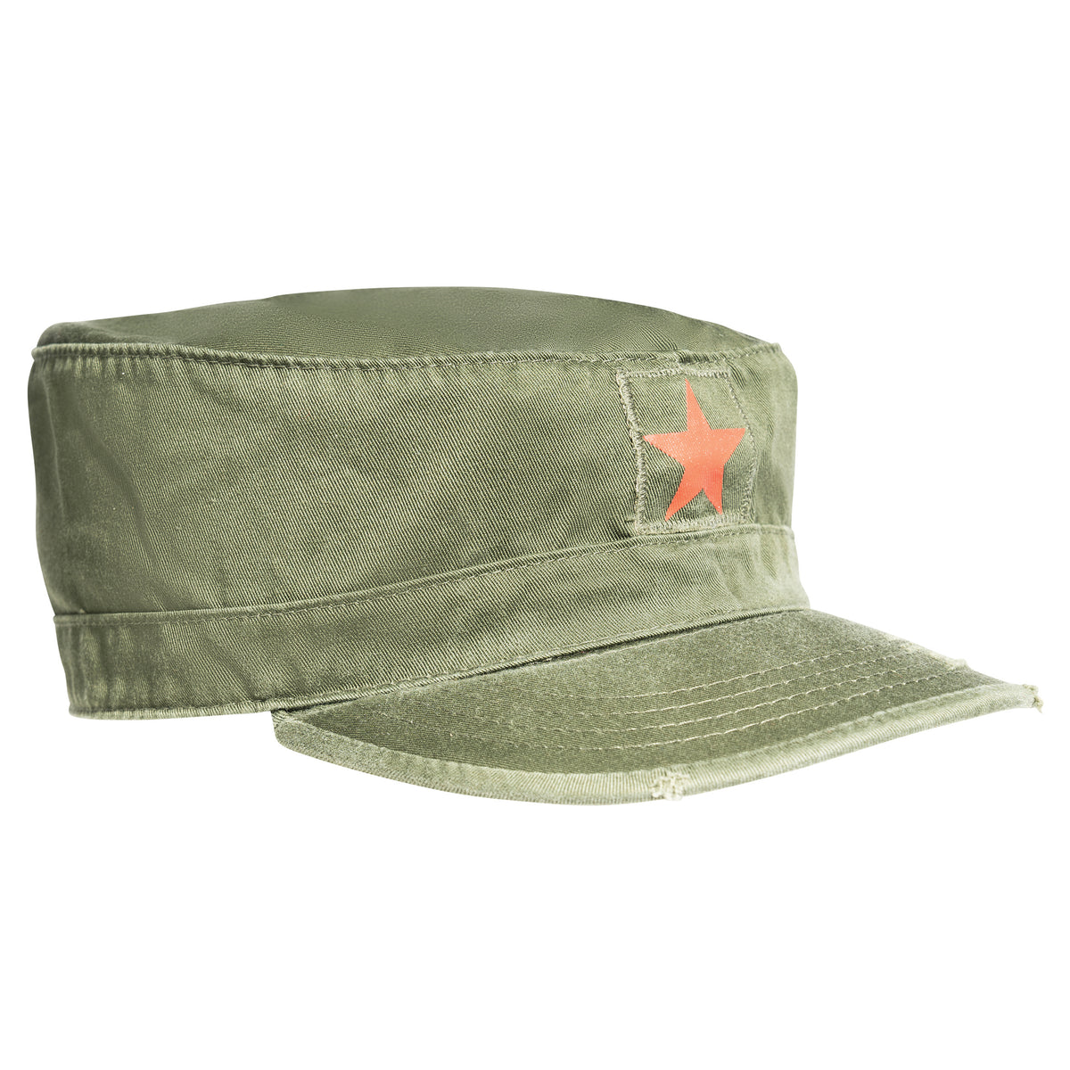 Rothco Vintage Fatigue Cap w/ Red Star - Size : XL