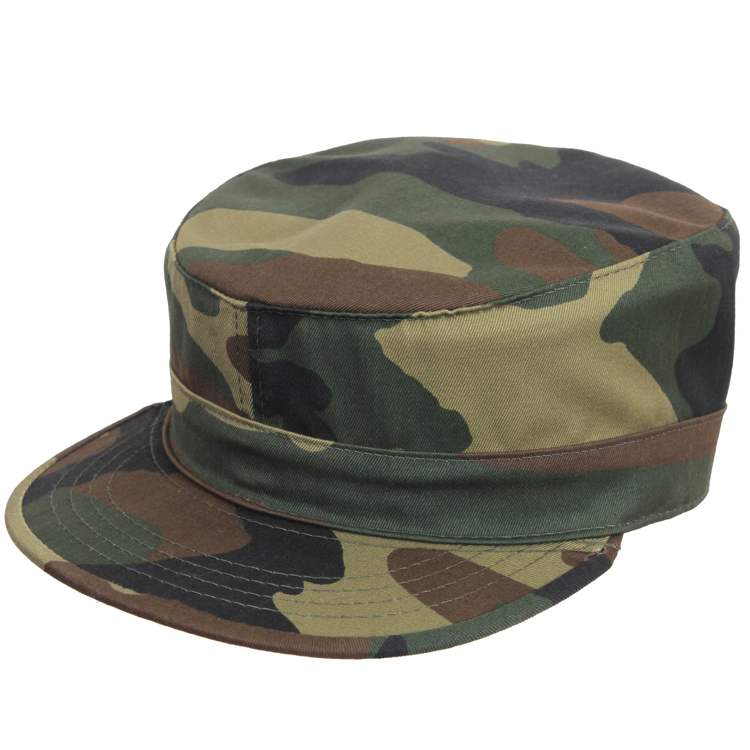 Rothco Adjustable Camo Fatigue Cap - Color : Woodland Camo
