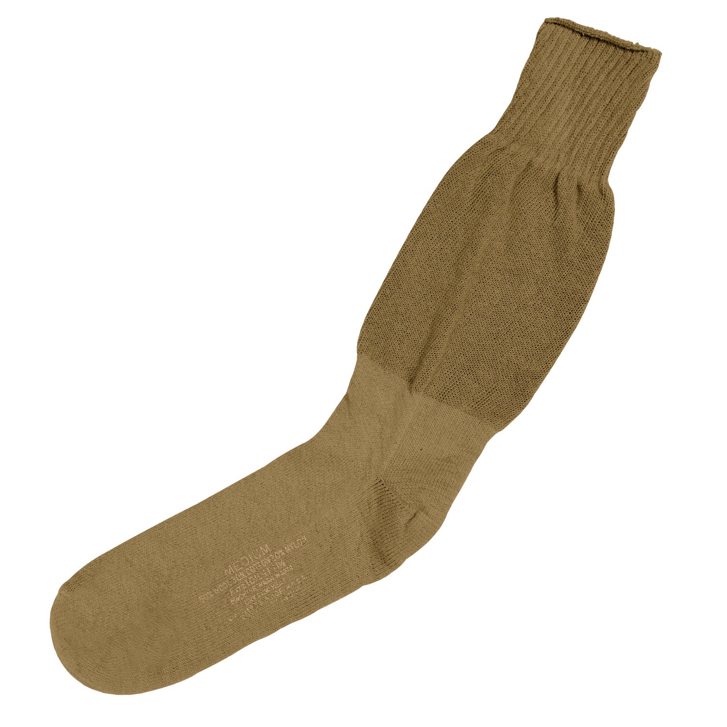 Rothco G.I. Type Cushion Sole Socks - Color : Coyote Brown, Size : XL
