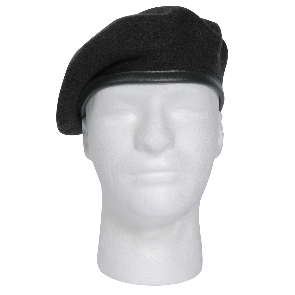 Rothco Wool Monty Beret - Color : Black, Size : XL