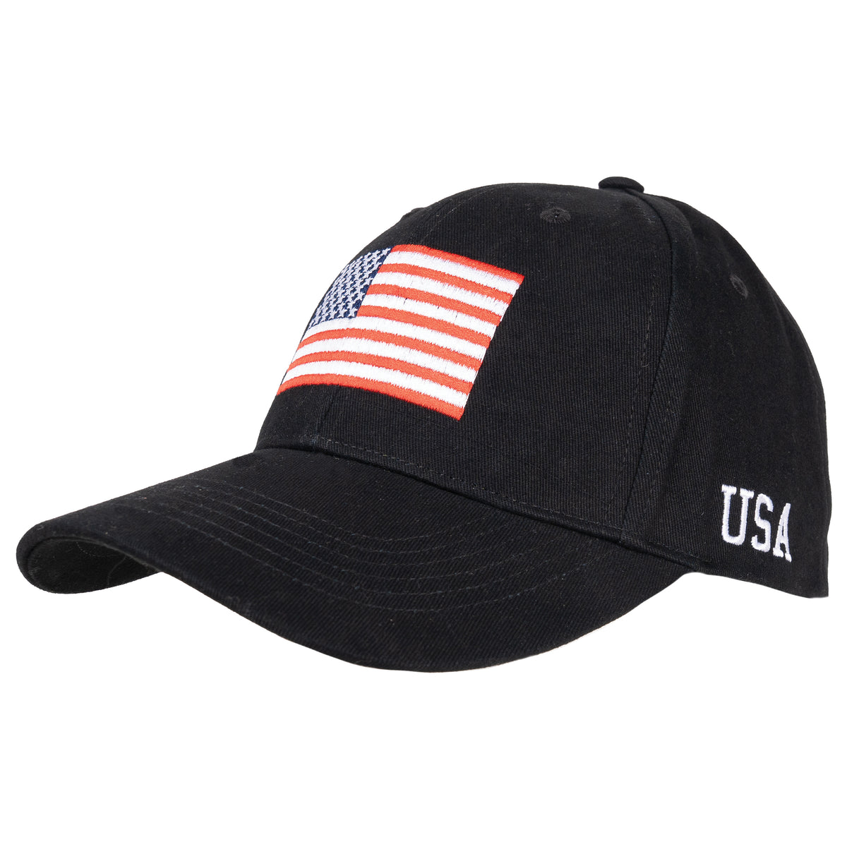 Rothco USA Flag Low Profile Cap - Color : Black