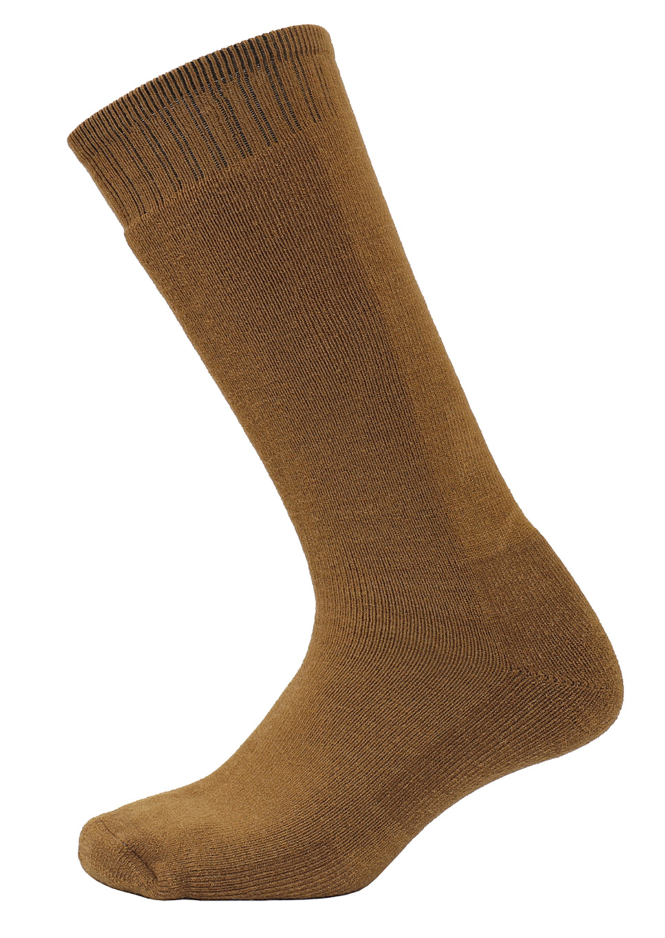 Rothco Mid-Calf Boot Sock - Color : Coyote Brown, Size : L