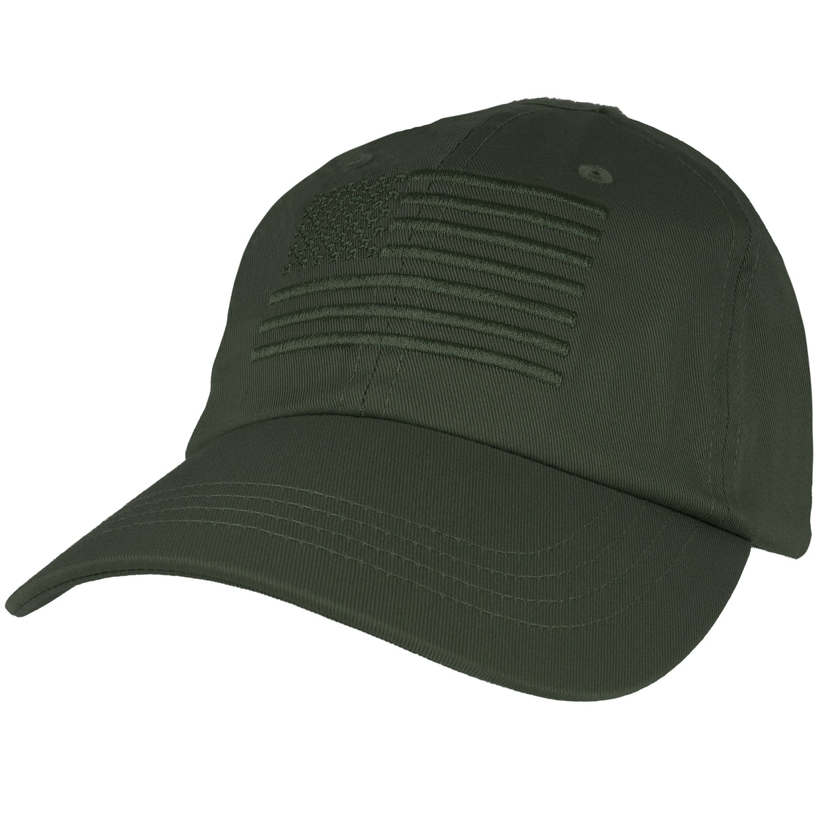 Rothco Tactical Operator Cap With US Flag - Color : Olive Drab