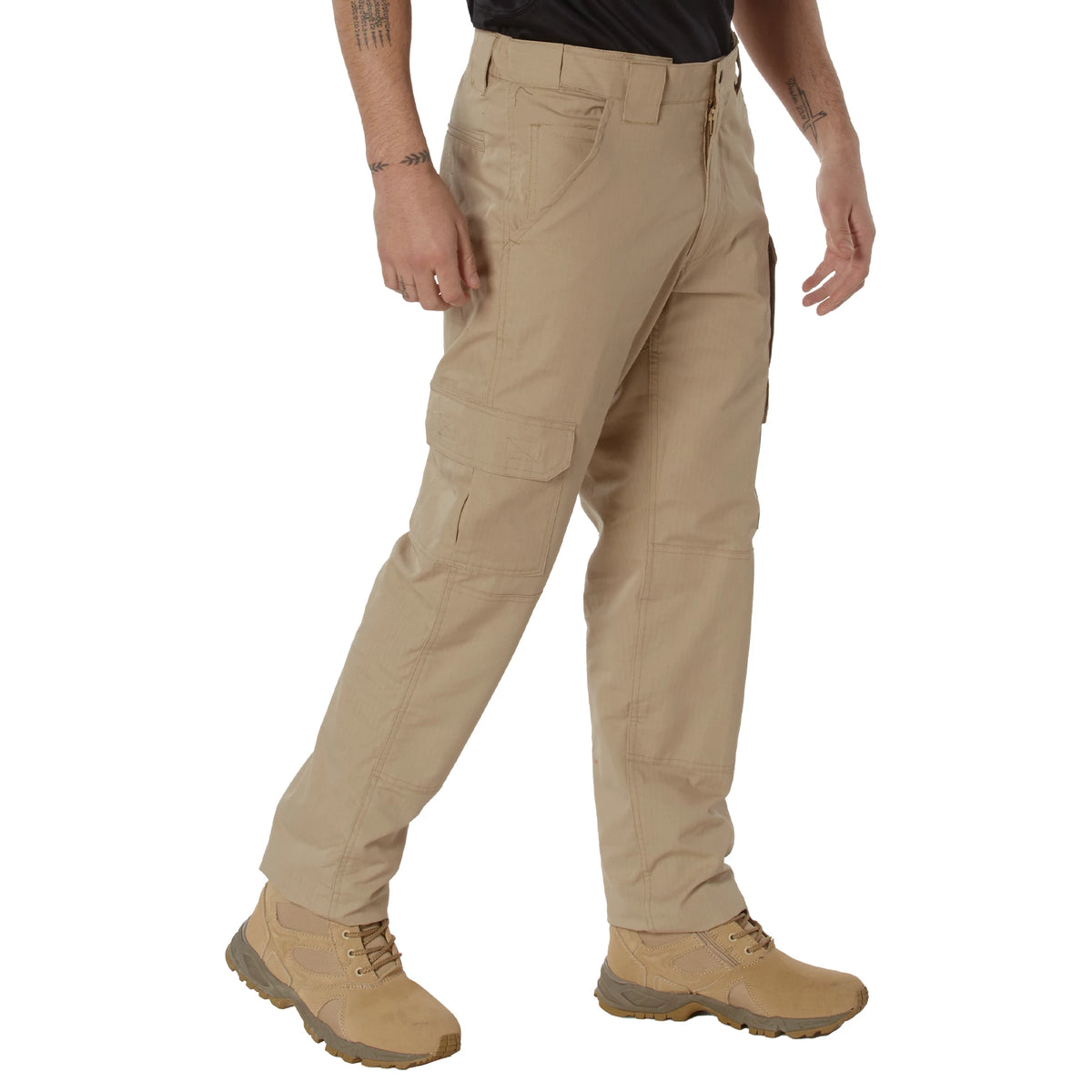 Rothco Tactical Duty Pants - Color : Khaki, Size : 42W x 32L