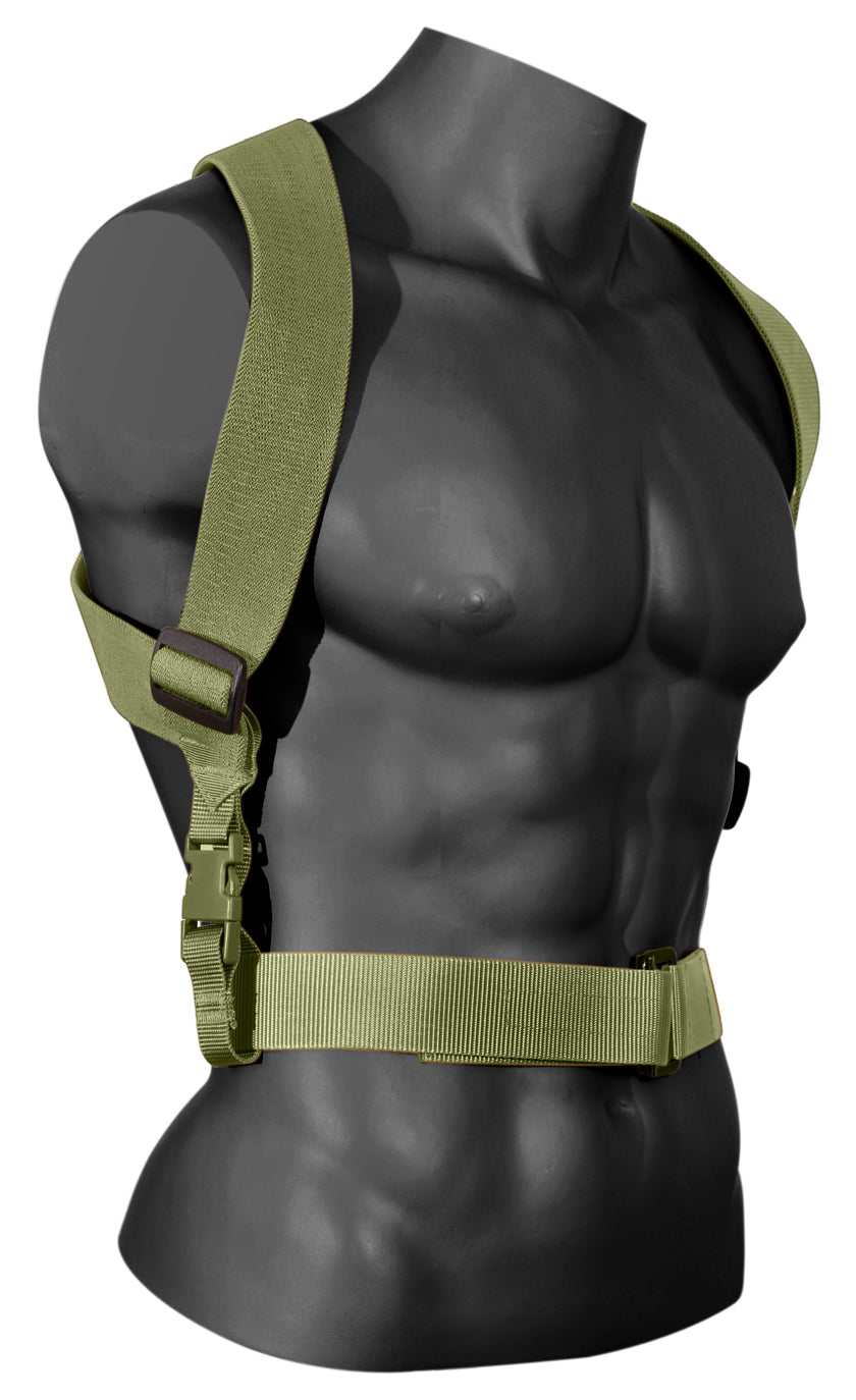Rothco Combat Suspenders - Color : Olive Drab