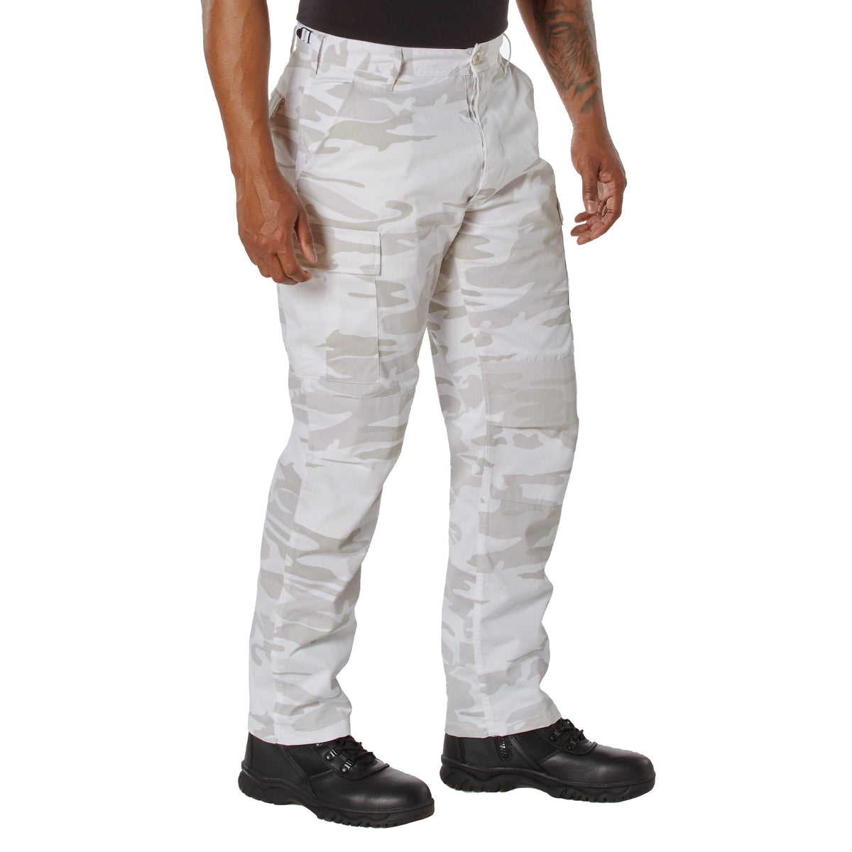 Rothco Color Camo Tactical BDU Pants - Color : White Camo, Size : 3XL