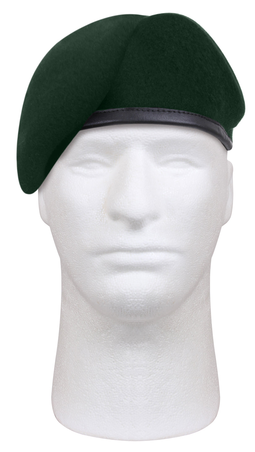 Rothco G.I. Type Inspection Ready Beret - Color : Green, Head Size : 7 3/4