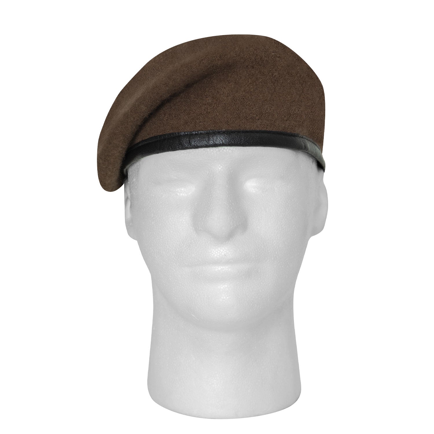 Rothco G.I. Type Inspection Ready Beret - Color : Brown, Head Size : 6 3/4