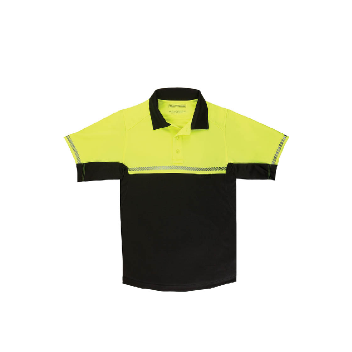 Polo de patrouille à vélo 5.11 Tactical 71322 - Jaune réfléchissant