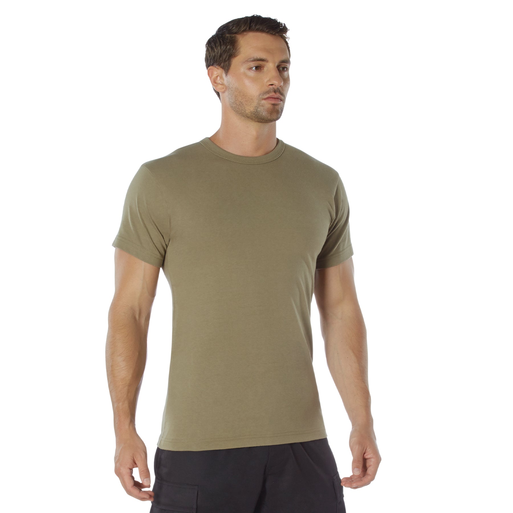 Rothco Heavyweight T-Shirt - Color : AR 670-1 Coyote Brown, Size : 3XL