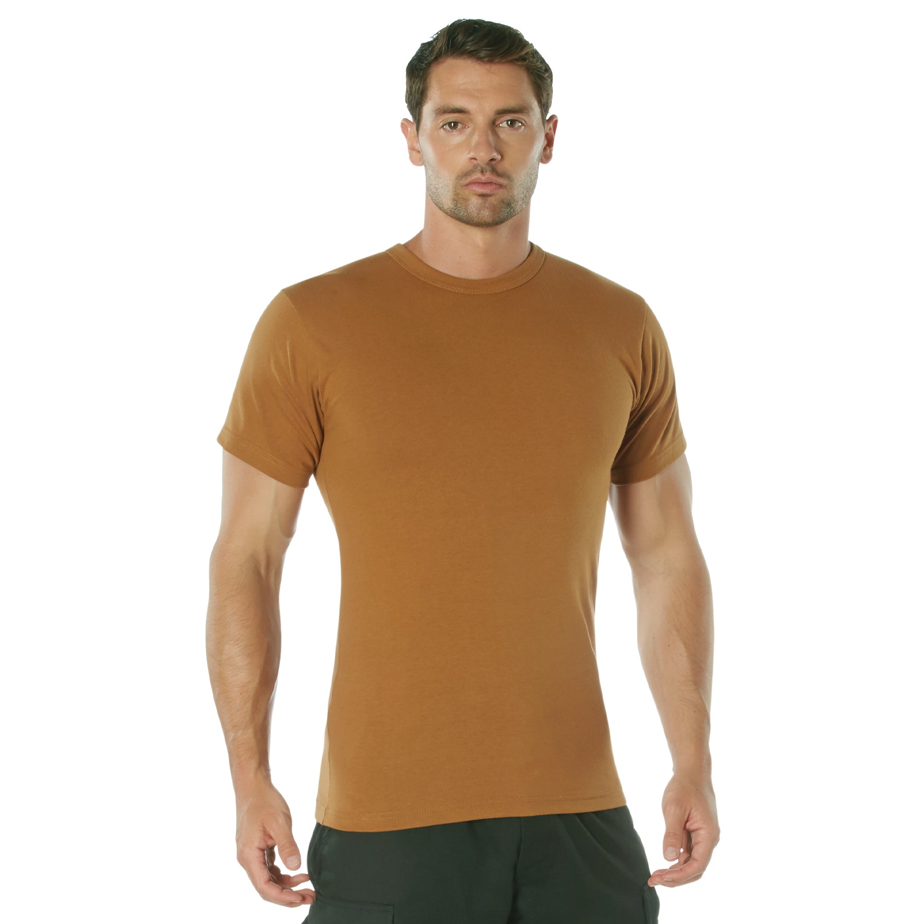 Rothco Heavyweight T-Shirt - Color : Work Brown, Size : 3XL