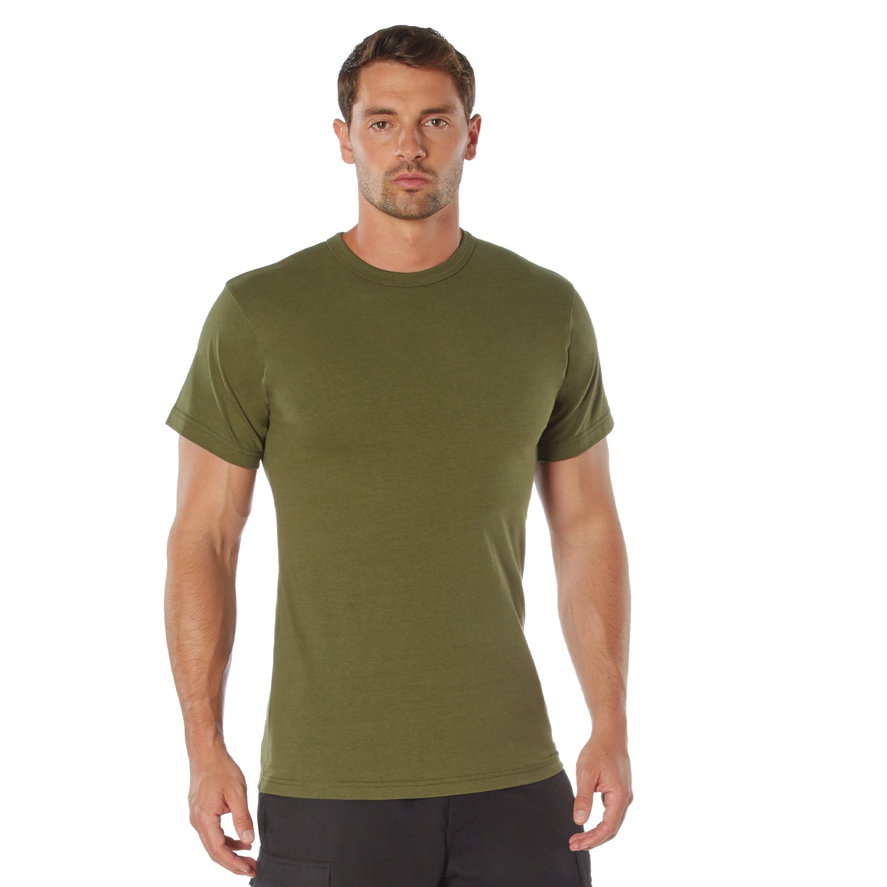 Rothco Heavyweight T-Shirt - Color : Olive Drab, Size : 3XL
