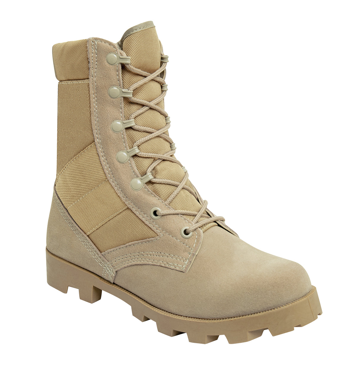 Rothco Speedlace Jungle Boot - 8 Inch - Color : Desert Tan, Shoe Size : 13, Width : Wide